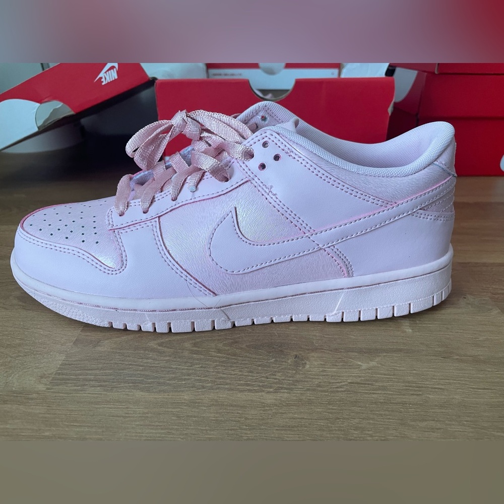 Nike Kids Dunk Low-Top Sneakers - Pastel Pink
